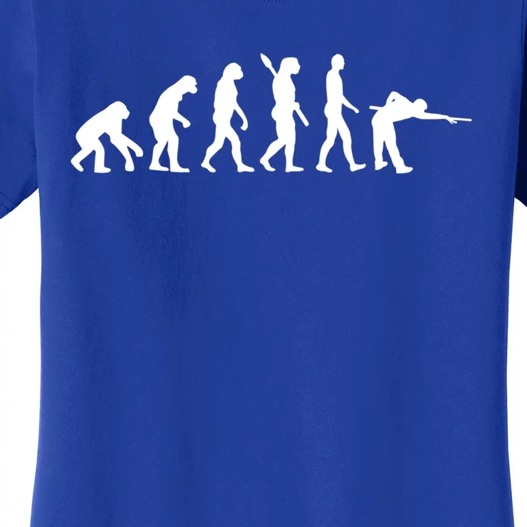 Evolution Billiards Funny Gift Women's T-Shirt