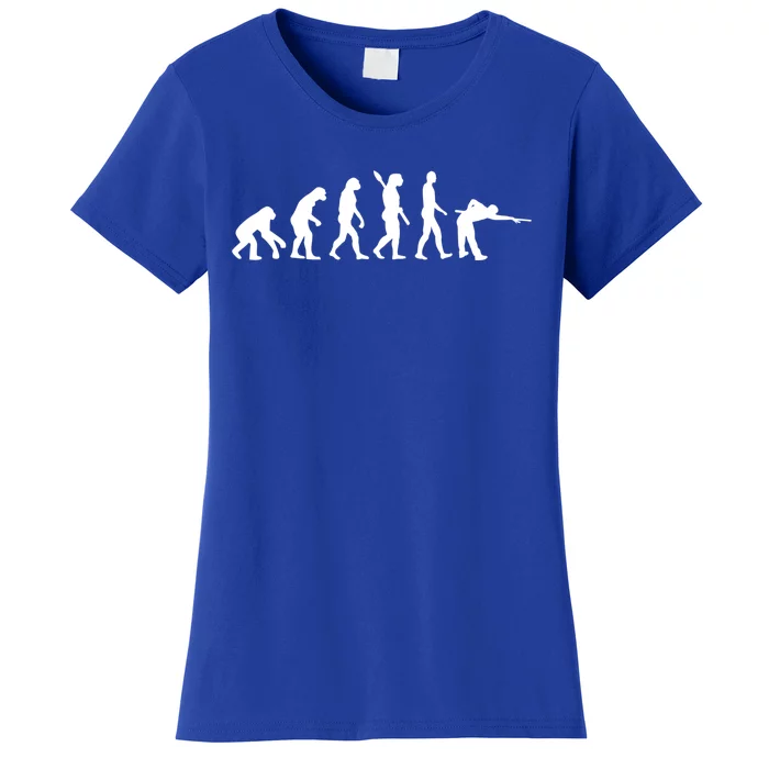 Evolution Billiards Funny Gift Women's T-Shirt