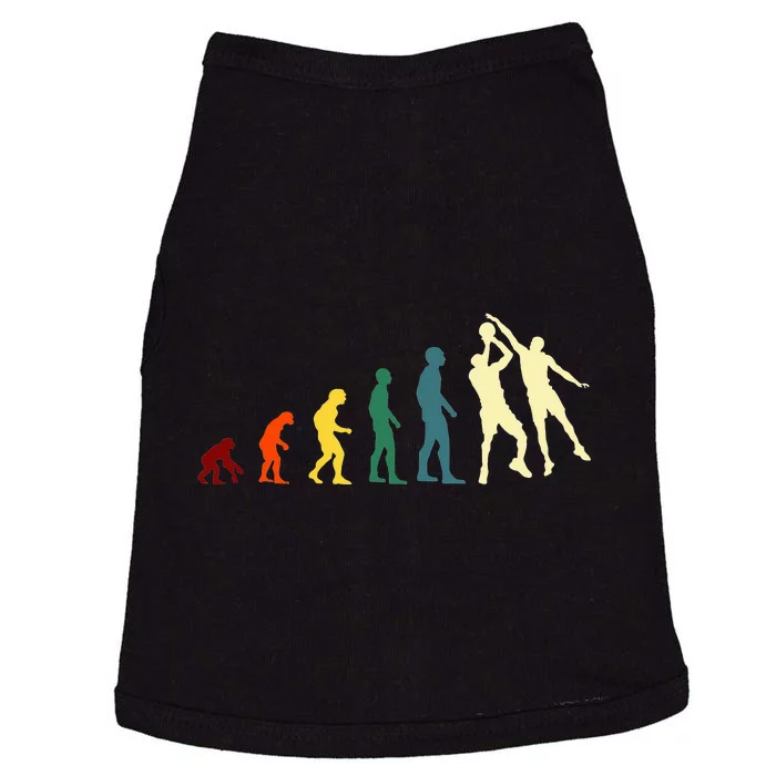 Evolution Basketball Funny Novelty Gift Idea Doggie Tank