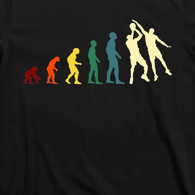 Evolution Basketball Funny Novelty Gift Idea T-Shirt