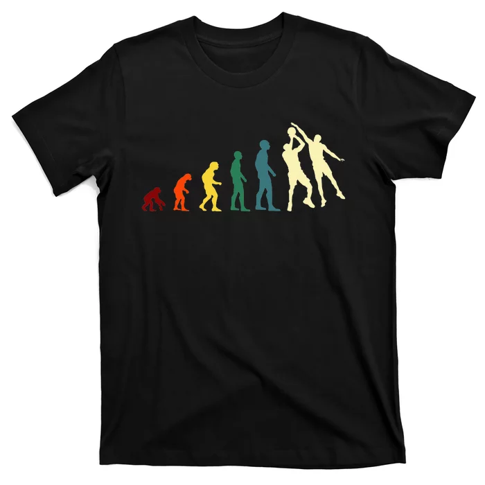 Evolution Basketball Funny Novelty Gift Idea T-Shirt