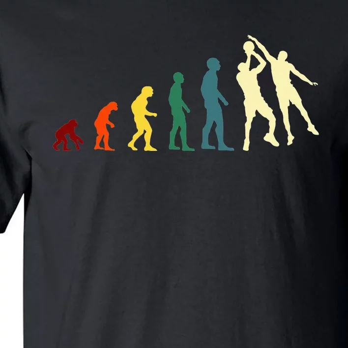 Evolution Basketball Funny Novelty Gift Idea Tall T-Shirt