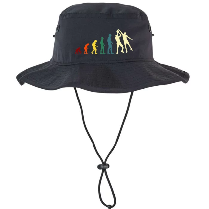 Evolution Basketball Funny Novelty Gift Idea Legacy Cool Fit Booney Bucket Hat