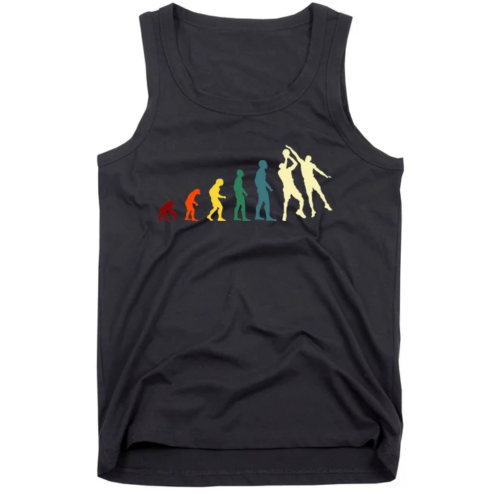 Evolution Basketball Funny Novelty Gift Idea Tank Top