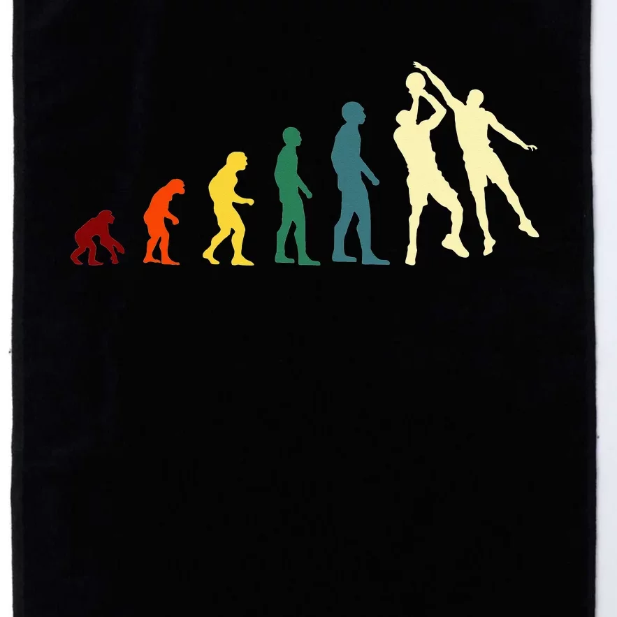 Evolution Basketball Funny Novelty Gift Idea Platinum Collection Golf Towel