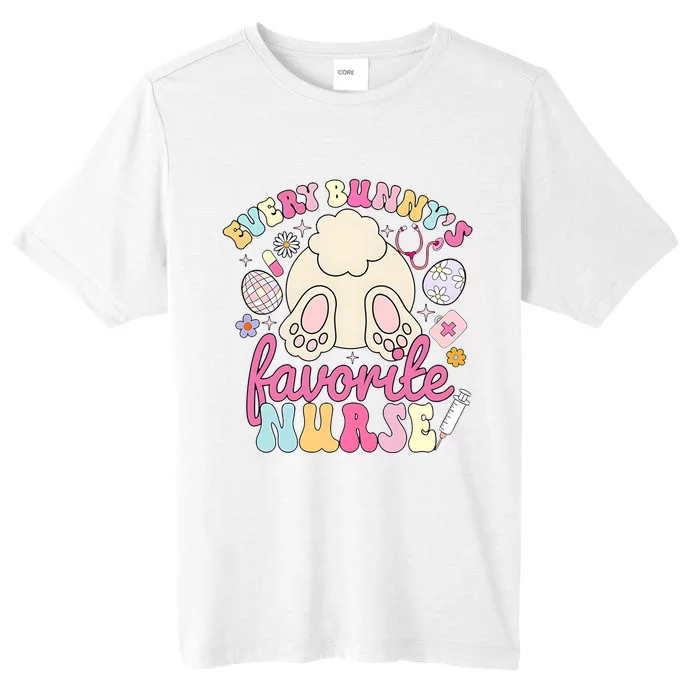 Every BunnyS Favorite Nurse Easter Day ChromaSoft Performance T-Shirt