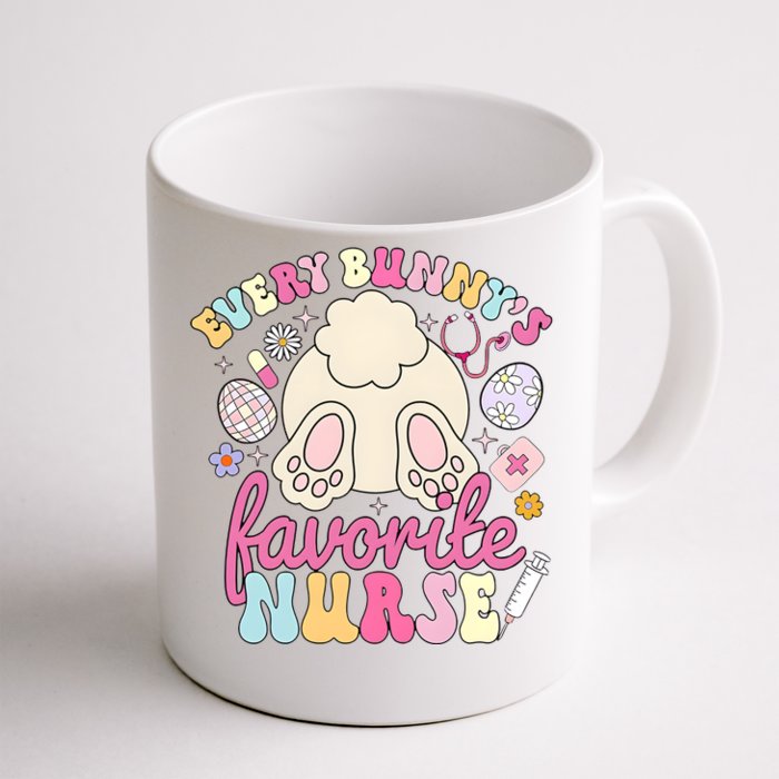 Every BunnyS Favorite Nurse Easter Day Front & Back Coffee Mug