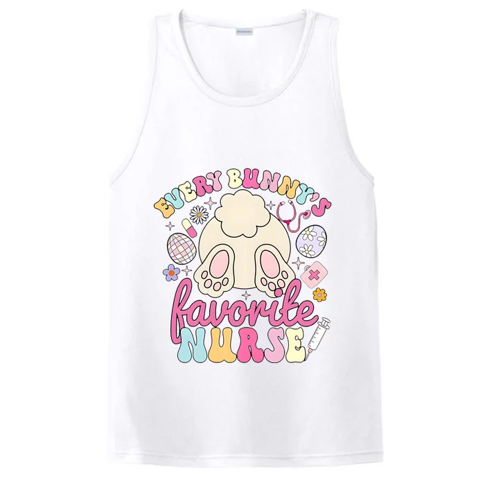 Every BunnyS Favorite Nurse Easter Day Performance Tank