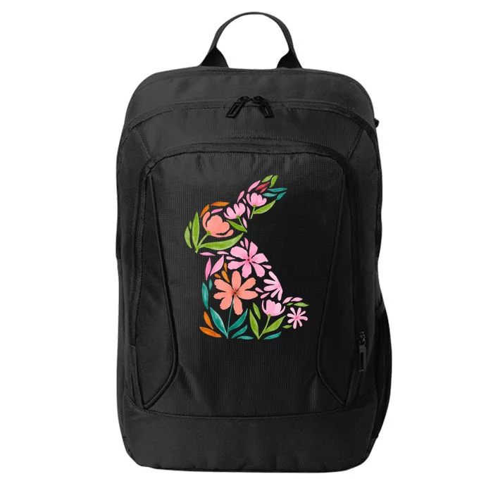 Easter Bunny Flower Holiday City Backpack