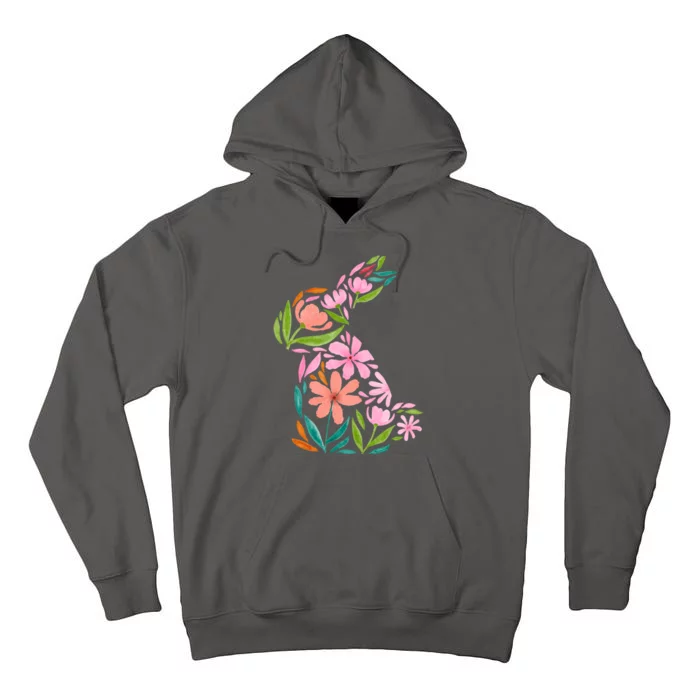 Easter Bunny Flower Holiday Tall Hoodie