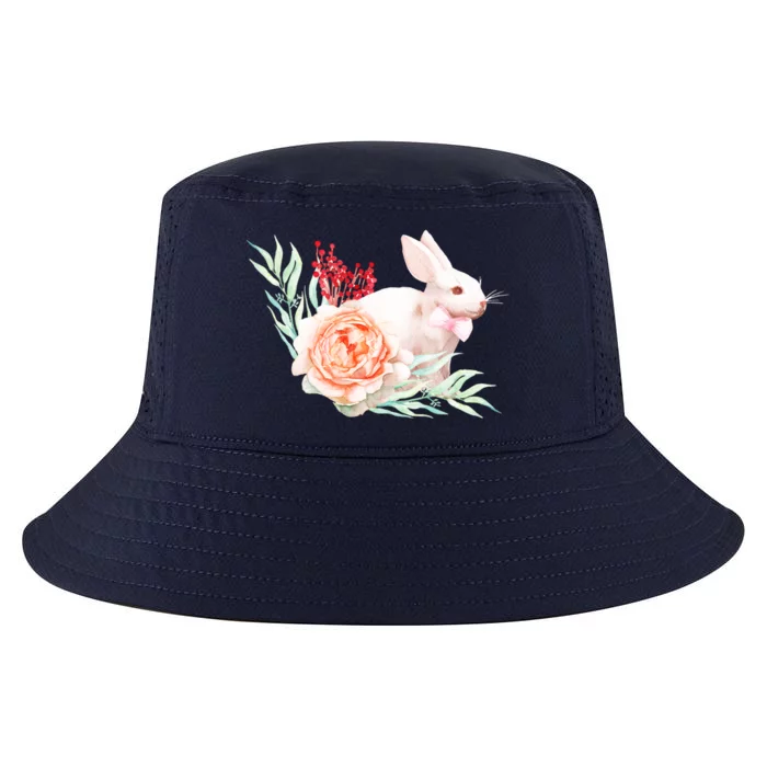 Easter Bunny Flower Spring Art Cool Comfort Performance Bucket Hat