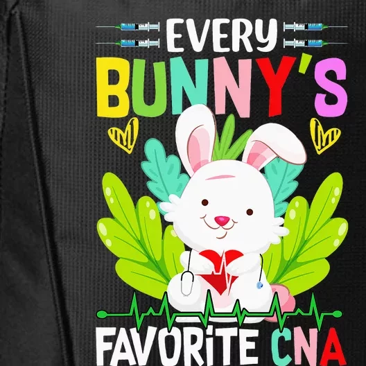 Every Bunny Favorite CNA Happy Easter Nurse Bunny Lover City Backpack