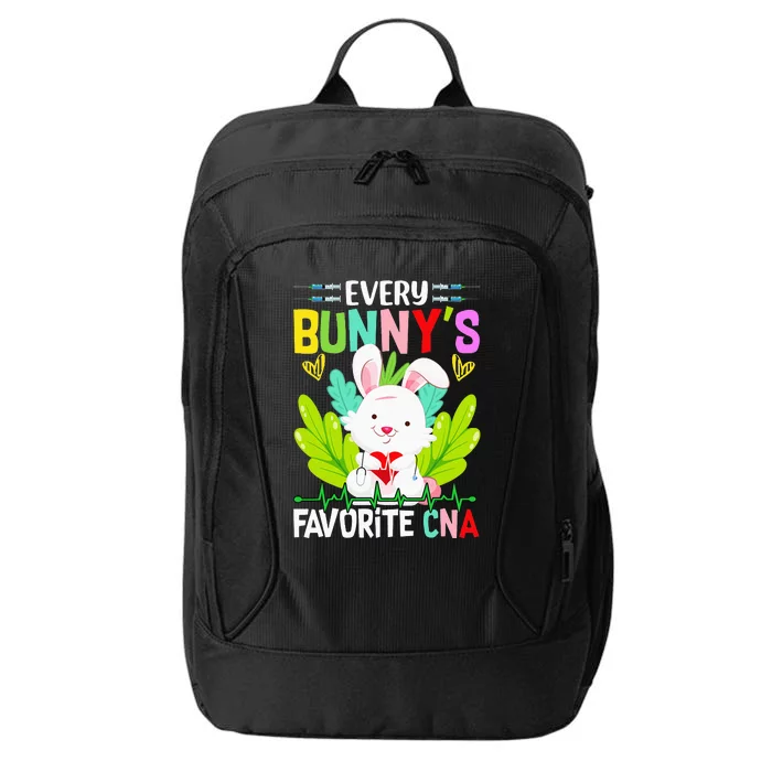 Every Bunny Favorite CNA Happy Easter Nurse Bunny Lover City Backpack