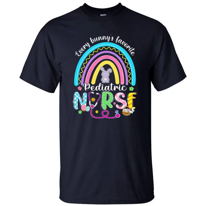 Every Bunny's Favorite Pediatric Nurse Easter Day Tall T-Shirt