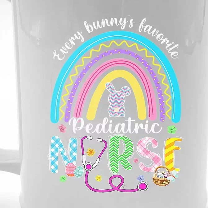 Every Bunny's Favorite Pediatric Nurse Easter Day Front & Back Beer Stein