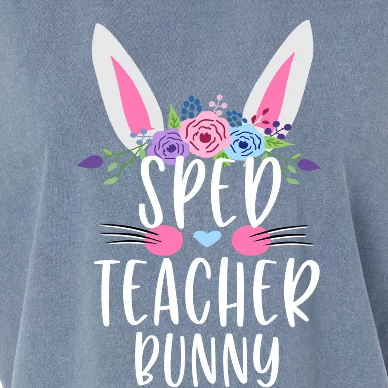 Easter Bunny For Special Education Teacher Gift Garment-Dyed Women's Muscle Tee