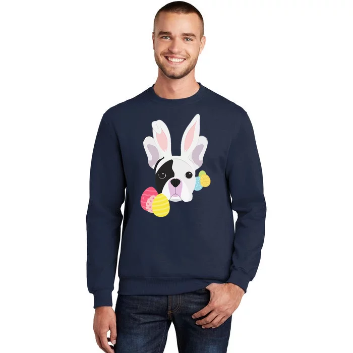 Easter Bunny French Bulldog, Easter Dog Lover Tall Sweatshirt