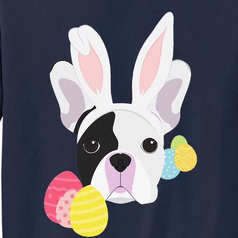 Easter Bunny French Bulldog, Easter Dog Lover Tall Sweatshirt