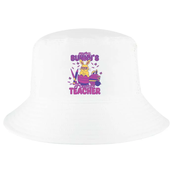 Every BunnyS Favorite Teacher Cute Easter Day Teacher Life Cool Comfort Performance Bucket Hat