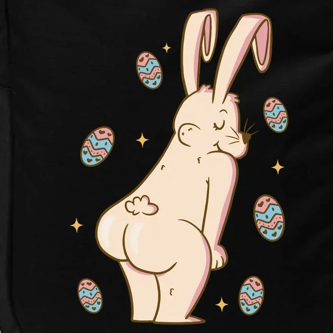 Easter Bunny Funny Twerk Impact Tech Backpack