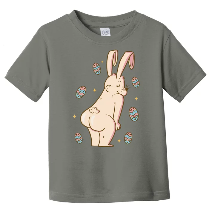 Easter Bunny Funny Twerk Toddler T-Shirt