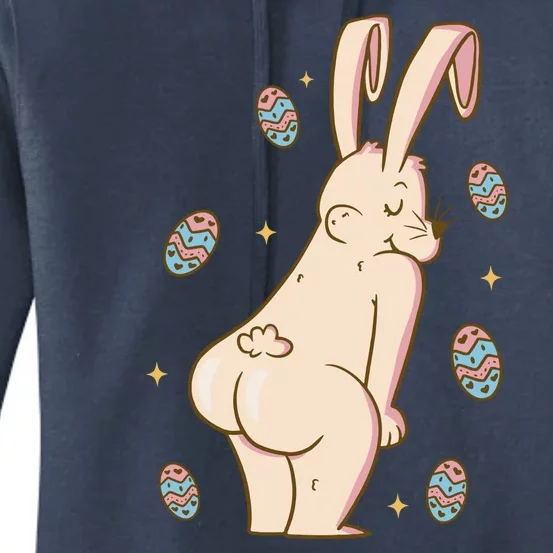 Easter Bunny Funny Twerk Women's Pullover Hoodie