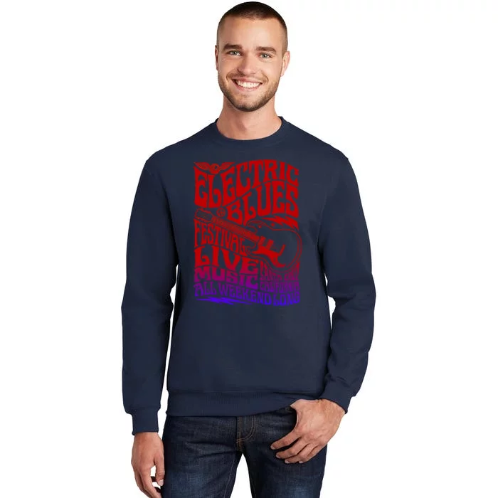 Electric Blues Festival Live Music Santa Cruz California Sweatshirt