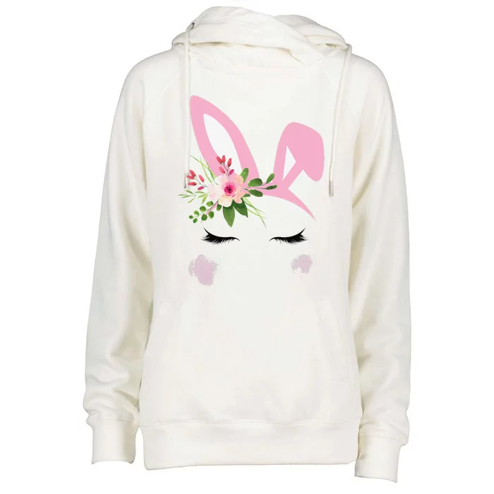 Easter Bunny For Tween Nage Women Womens Funnel Neck Pullover Hood