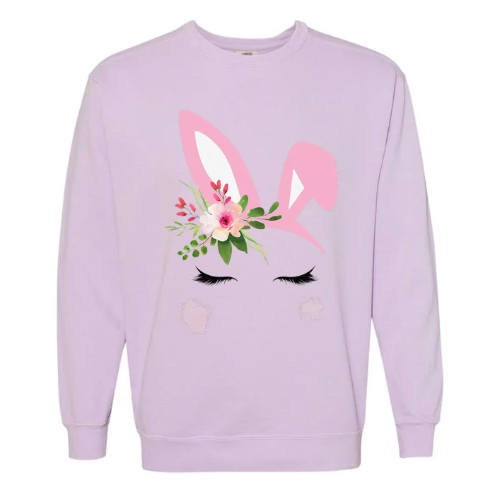 Easter Bunny For Tween Nage Women Garment-Dyed Sweatshirt