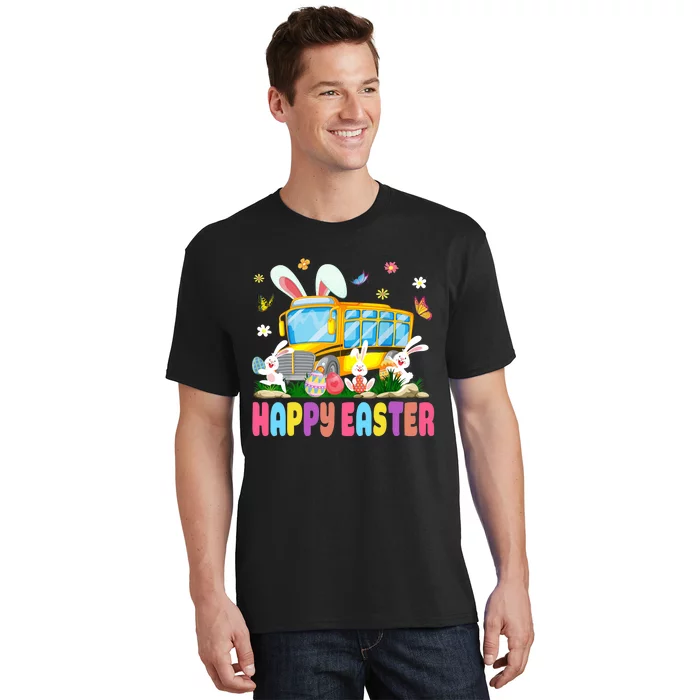 Every Bunny's Favorite School Bus Driver Happy Easter Day T-Shirt