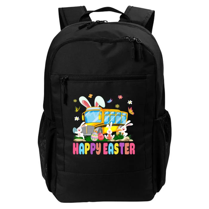 Every Bunny's Favorite School Bus Driver Happy Easter Day Daily Commute Backpack