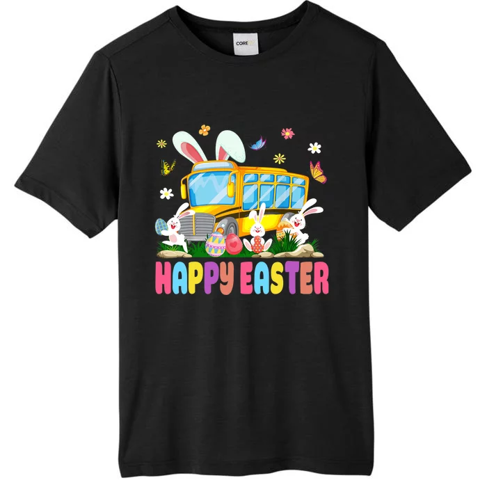 Every Bunny's Favorite School Bus Driver Happy Easter Day ChromaSoft Performance T-Shirt