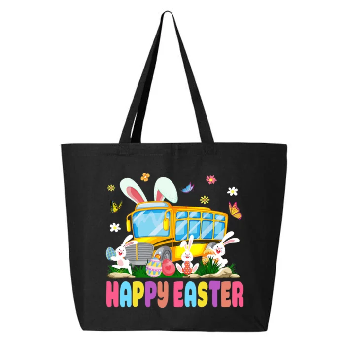 Every Bunny's Favorite School Bus Driver Happy Easter Day 25L Jumbo Tote