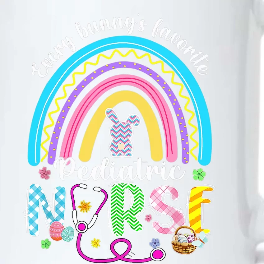 Every Bunny's Favorite Pediatric Nurse Nursing Easter Day Black Color Changing Mug