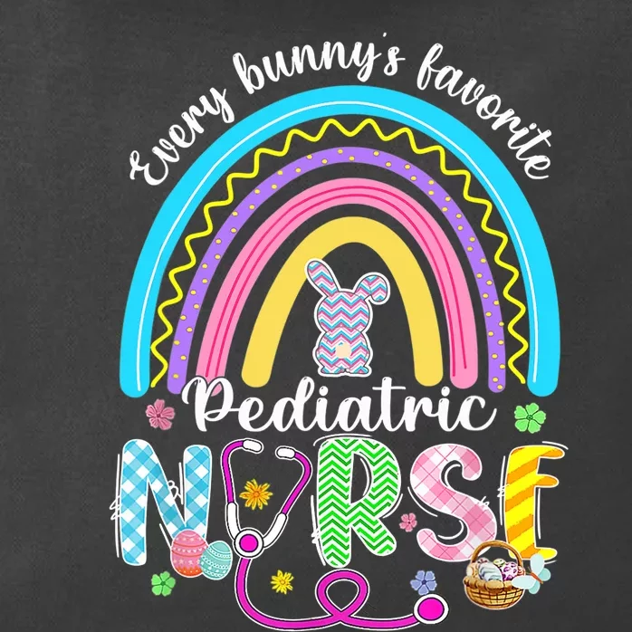 Every Bunny's Favorite Pediatric Nurse Nursing Easter Day Zip Tote Bag