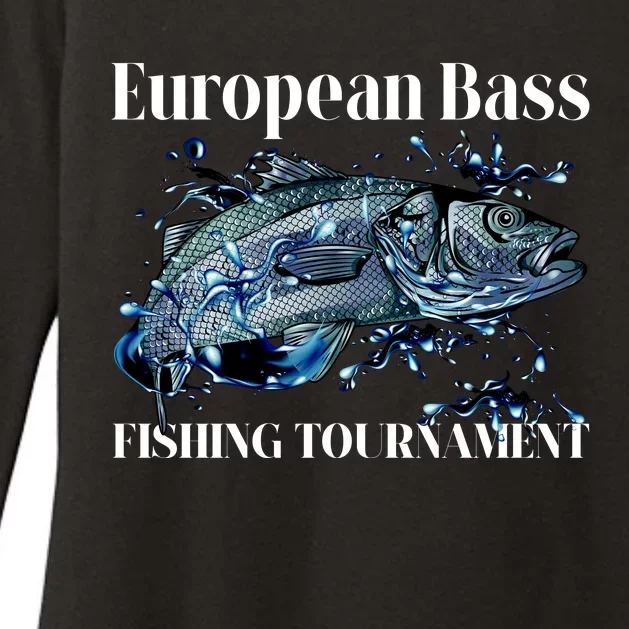 European Bass Fishing Tournament Womens CVC Long Sleeve Shirt