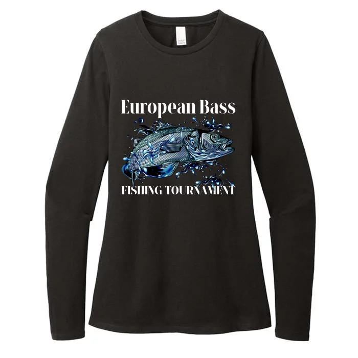 European Bass Fishing Tournament Womens CVC Long Sleeve Shirt