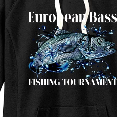 European Bass Fishing Tournament Women's Fleece Hoodie