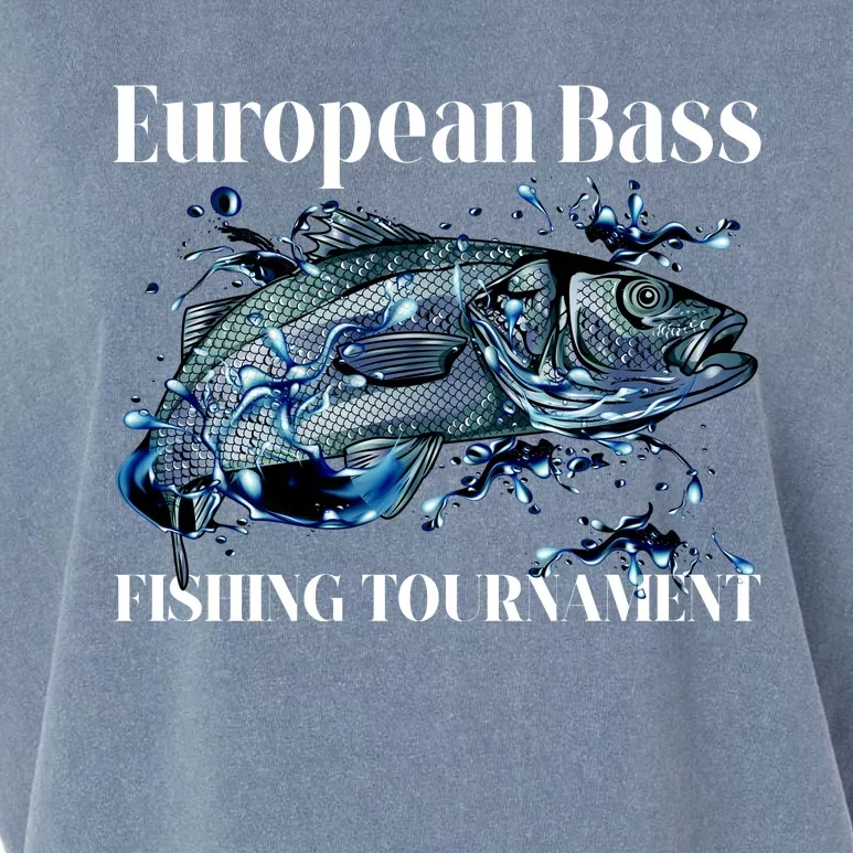 European Bass Fishing Tournament Garment-Dyed Women's Muscle Tee