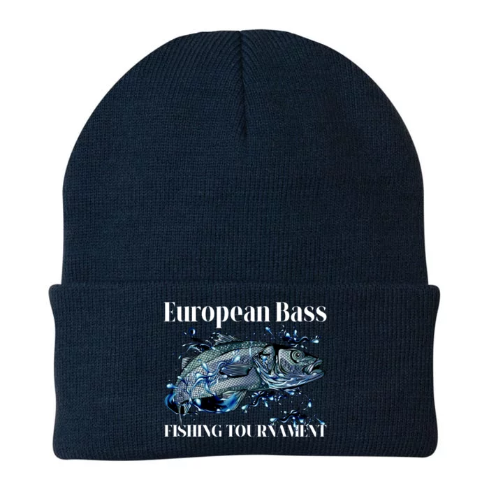 European Bass Fishing Tournament Knit Cap Winter Beanie