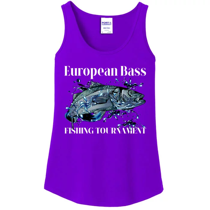 European Bass Fishing Tournament Ladies Essential Tank