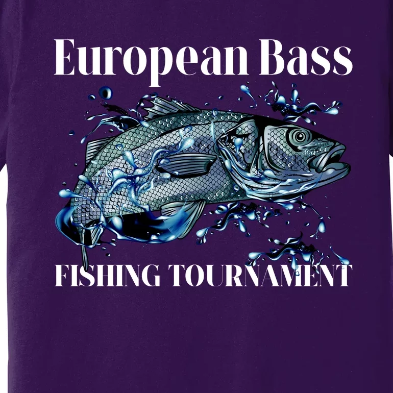 European Bass Fishing Tournament Premium T-Shirt