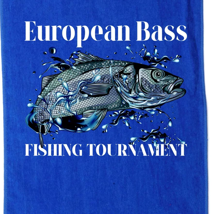 European Bass Fishing Tournament Platinum Collection Golf Towel