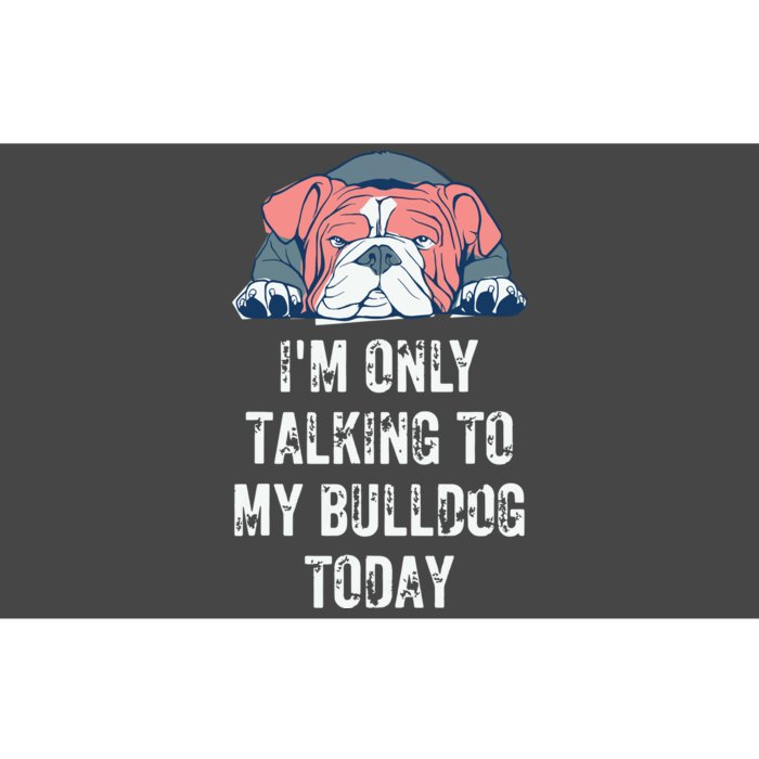 English Bulldog Funny Bumper Sticker