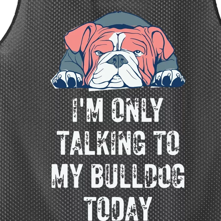 English Bulldog Funny Mesh Reversible Basketball Jersey Tank