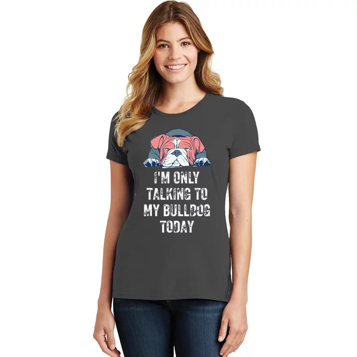 English Bulldog Funny Women's T-Shirt