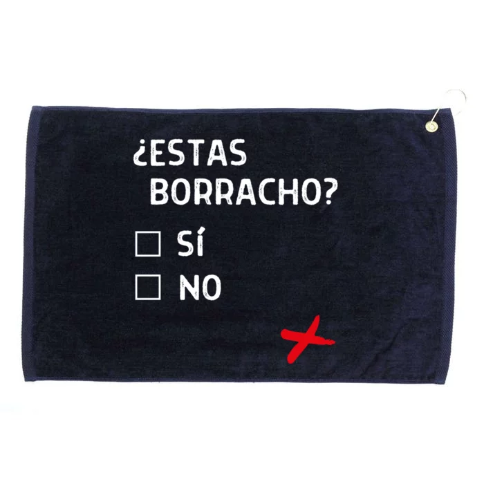 Estas Birracho? Funny Spanish Gift Grommeted Golf Towel