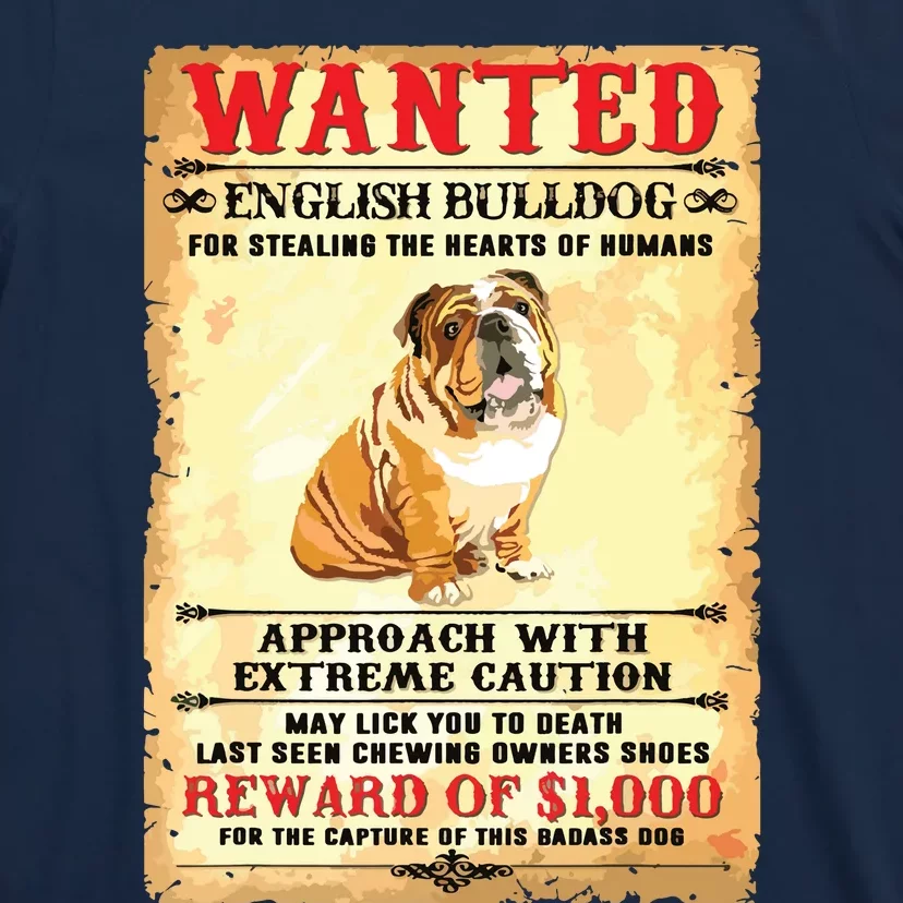 English Bulldog Funny Dog Lover Gifts T-Shirt