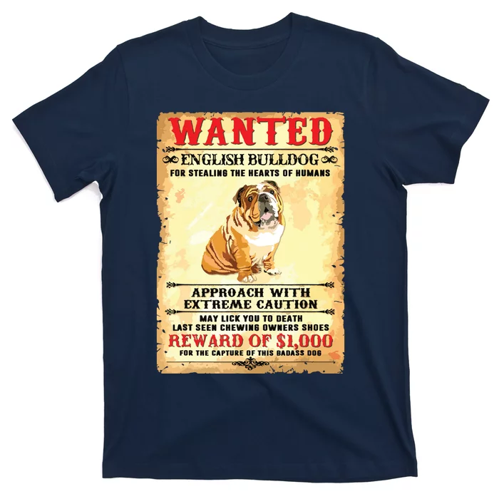 English Bulldog Funny Dog Lover Gifts T-Shirt