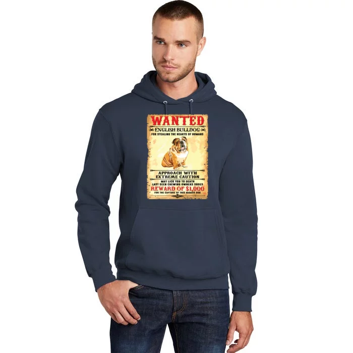 English Bulldog Funny Dog Lover Gifts Tall Hoodie